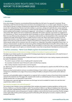 Legg Mason IF Martin Currie Global Long-Term Unconstrained Fund