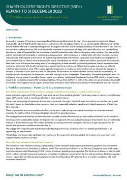 FTF Martin Currie Asia Unconstrained Fund