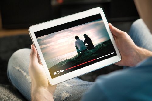 SVOD killed the TV star - watching tablet