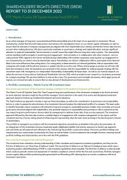 FTF Martin Currie Equity Income (SICAV) Fund